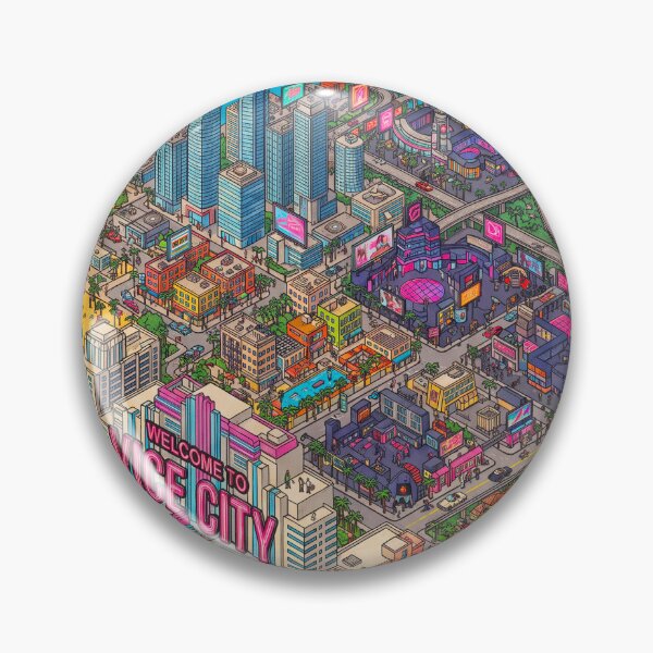 Item preview, VICE CITY — NEON PARADISE designed and sold by AtlasofLegends.