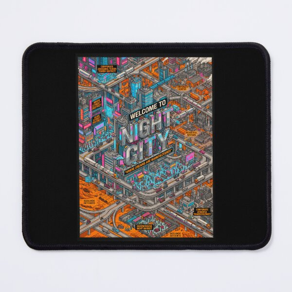 Item preview, NIGHT CITY — CYBERPUNK DISTRICT designed and sold by AtlasofLegends.
