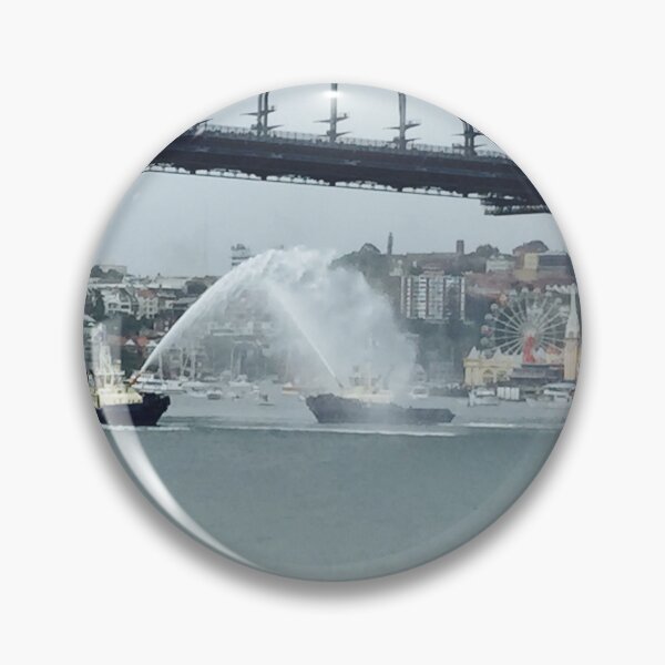 Item preview, Sydney Harbour Bridge Tugboat | NSW Australian Landscape Photo designed and sold by SouthernXStudio.