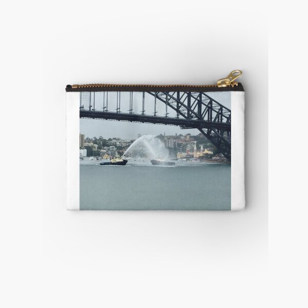 Item preview, Sydney Harbour Bridge Tugboat | NSW Australian Landscape Photo designed and sold by SouthernXStudio.