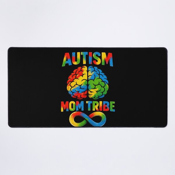 Item preview, Autism Mom Tribe | Colorful Neurodiversity Brain & Infinity Symbol designed and sold by Divine Boutique.