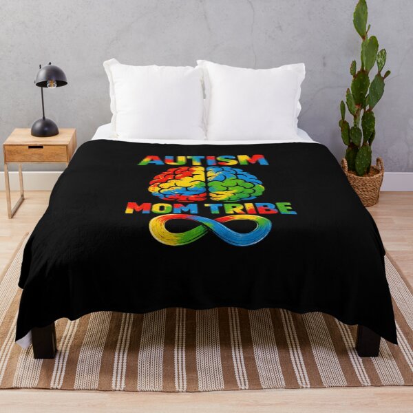 Item preview, Autism Mom Tribe | Colorful Neurodiversity Brain & Infinity Symbol designed and sold by Divine Boutique.