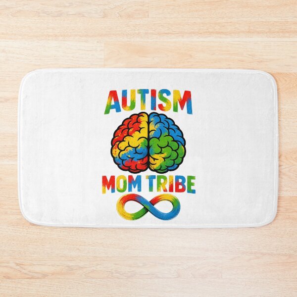 Item preview, Autism Mom Tribe | Colorful Neurodiversity Brain & Infinity Symbol designed and sold by Divine Boutique.