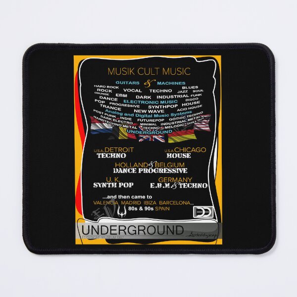 Item preview, 004-underground-arteddyscap-eddyscap designed and sold by ARTEDDYSCAP.