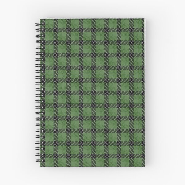 Item preview, Black with Shades of Green Tartan Pattern designed and sold by TeeGeeTees.