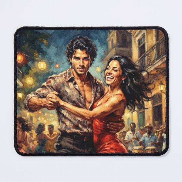 Item preview, Salsa Anyone Can Dance Musical Romance Drama Tribute Art Poster designed and sold by Art's Diner.