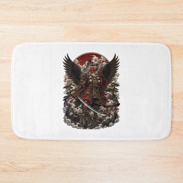 Item preview, Tengu Samurai Warrior | Japanese Yokai Guardian | Dark Mythology Art designed and sold by MrDev.