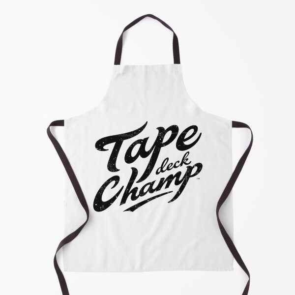 Item preview, Tape Deck Champ - Bold Black Ink Typography designed and sold by Qubivibe.