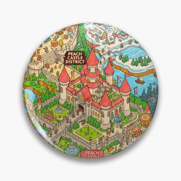 Item preview, MUSHROOM KINGDOM — THE ULTIMATE ADVENTURE LAND designed and sold by AtlasofLegends.