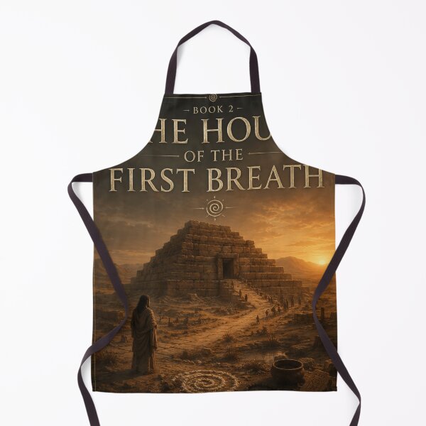 Item preview, The House of the First Breath Book Cover Art | Ancient Desert Fantasy Print designed and sold by Element Horizon Studio.