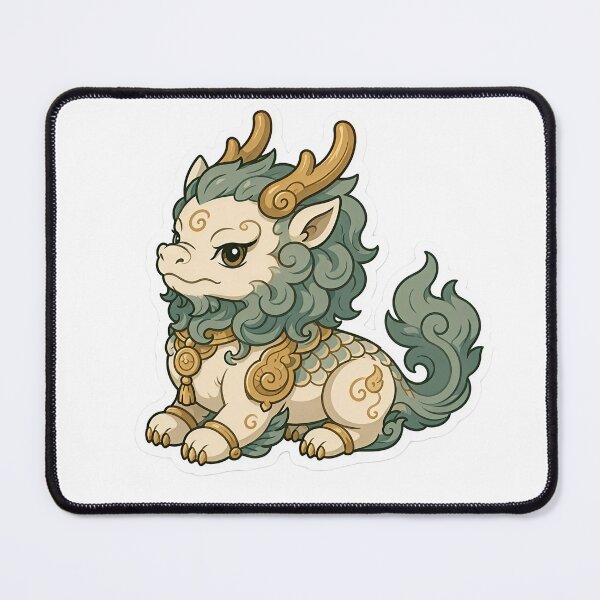 Item preview, Baby Qilin | Cute Mythical Guardian Creature  designed and sold by Mohitt09.