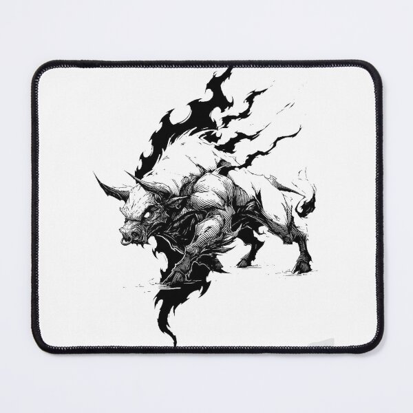 Item preview, Shadow Bull Demon designed and sold by Mystic & Celestial Art.