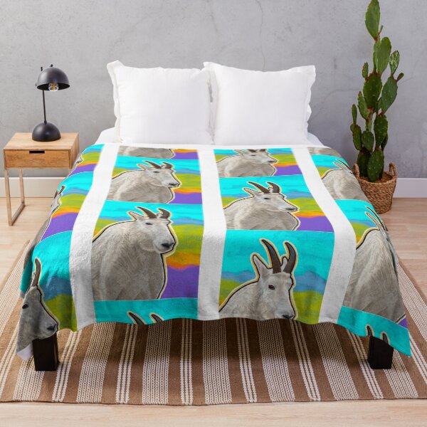 Item preview, Mountain Goat Colorful Art designed and sold by elfriedashops.