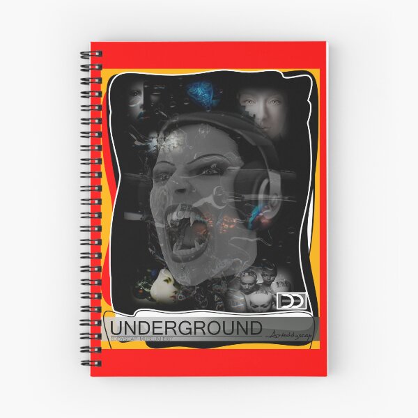 Item preview, 005-underground-arteddyscap-eddyscap designed and sold by ARTEDDYSCAP.