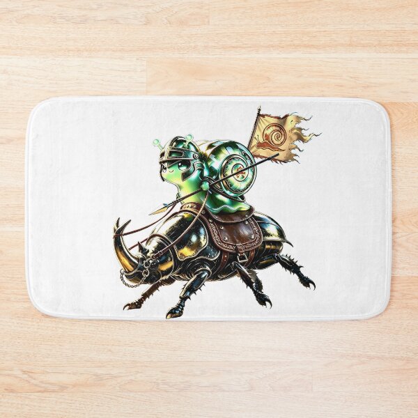 Item preview, Emerald Snail Cavalier - Magical Leptopoma Nitidum Knight designed and sold by ABYSSLAB.