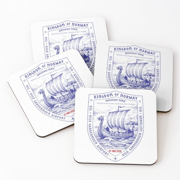 Item preview, Passport Stamp - Oslo, Norway designed and sold by travelwitheric.