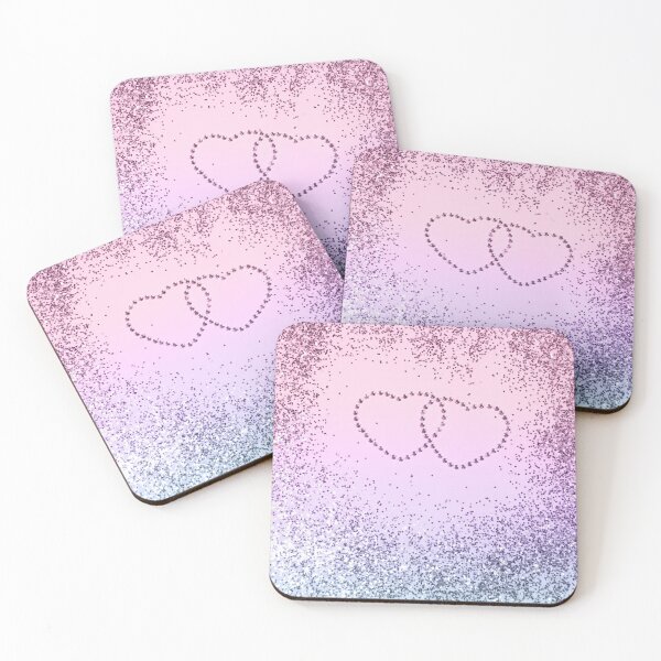 Item preview, Unicorn Girls Hearts #1 (Photo of Glitter Only - Not Reflective) designed and sold by Anita's & Bella's Art.