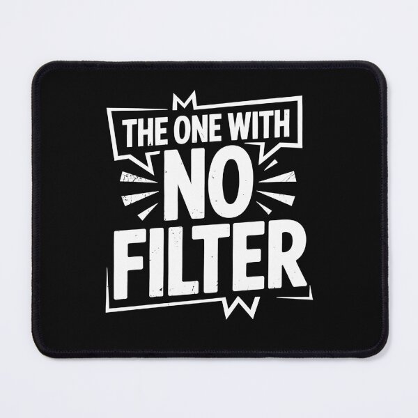 Item preview, The One With No Filter Funny Best Friend Group Gift Idea designed and sold by Say It With Ink.