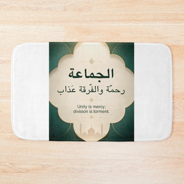 Item preview, esthetic Arabic Quote – Unity & Mercy designed and sold by SakinahArt.