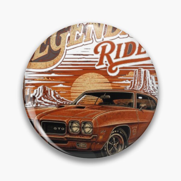 Item preview, Legendary Ride Vintage Classic Muscle Car Retro 70s Style designed and sold by Ankushpc.