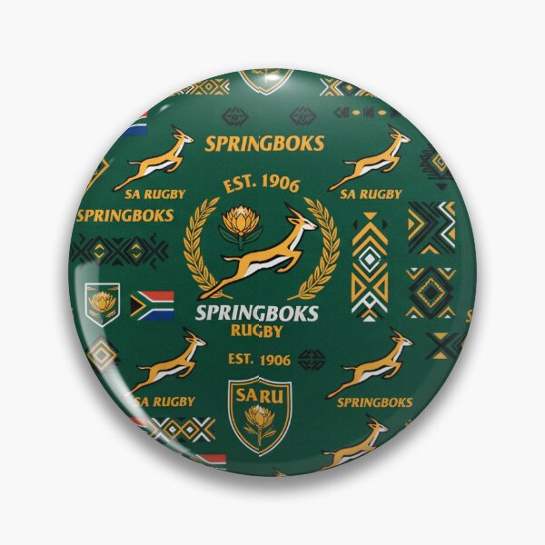 Item preview, Springboks Rugby Pattern  designed and sold by SaltCraft.