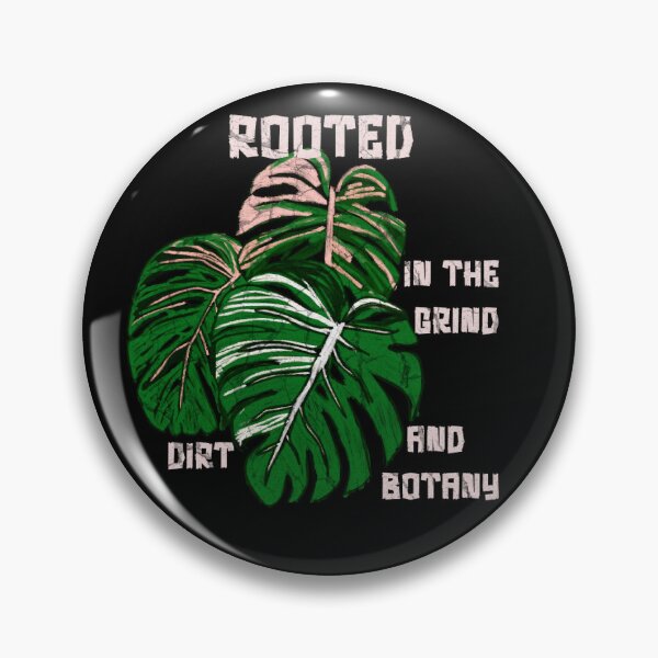 Item preview, Rooted In The Grind Monstera Brushstroke Watercolor Design designed and sold by DivineHaven.