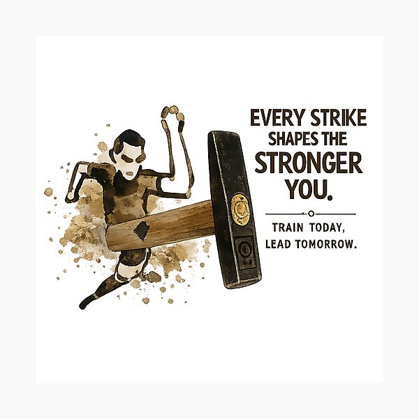Item preview, Motivational Hammer Workout T-Shirt Design designed and sold by Saeed  Ahmad.