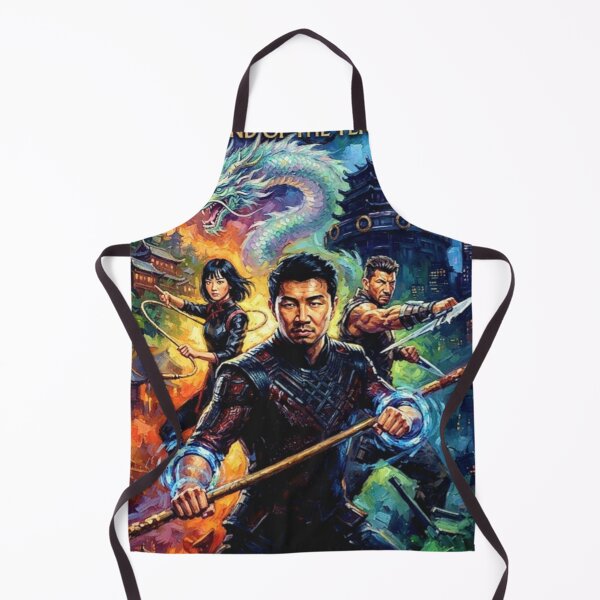 Item preview, Shang-Chi and the Legend of the Ten Rings Martial Arts Fantasy Action Tribute Art Poster designed and sold by Art's Diner.