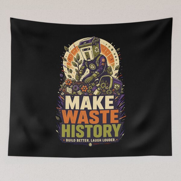 Item preview, Make waste history, Vote Count Binface  designed and sold by trendie-tees.