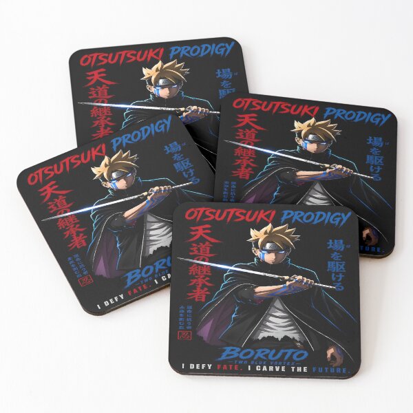 Item preview, Boruto Otsutsuki Prodigy - TBV- Defy Fate Carve The Future Aesthetic Design designed and sold by Trinidesigns123.