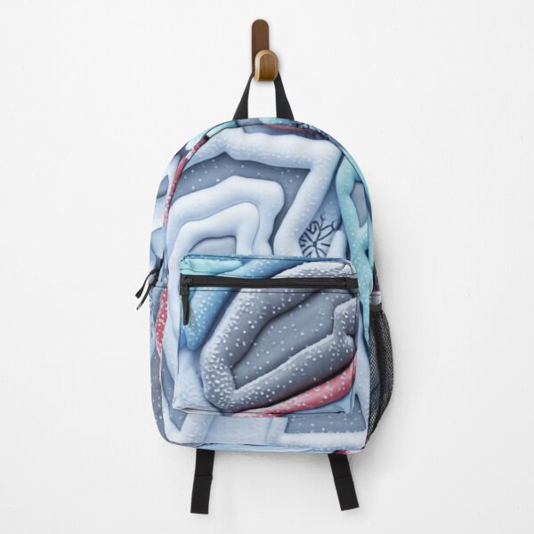 Item preview, jumbled C snowy winter colorful geometric abstract snowy design designed and sold by SmashingDeals.