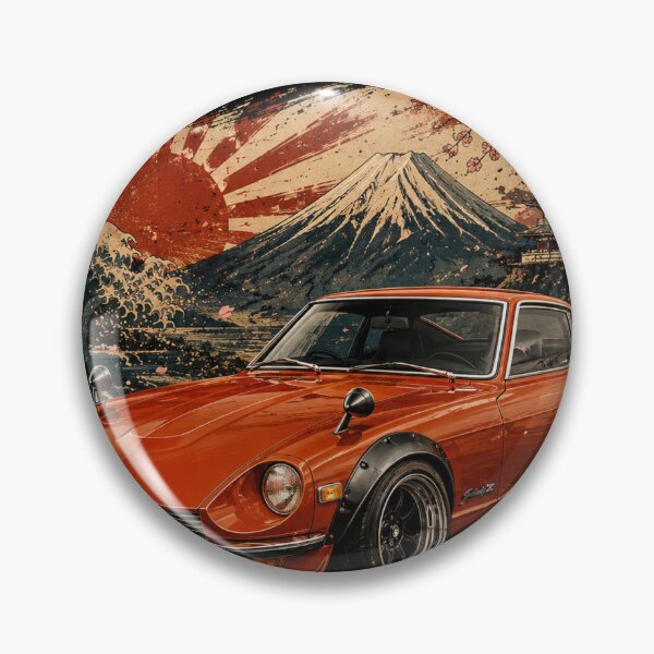 Artikelvorschau, JDM Legends Datsun 240Z Fairlady Z – Vintage Samurai Street Racing Art entworfen und verkauft von SamuraiJAP.