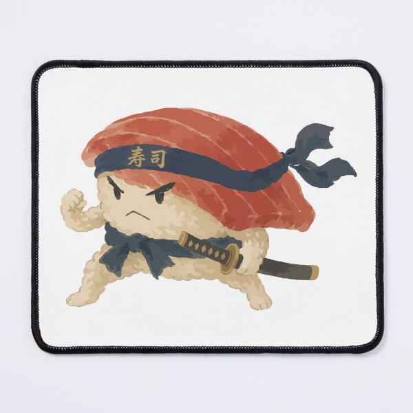 Item preview, Tuna Samurai - Angry Sushi Warrior Character designed and sold by medicalkinoko.