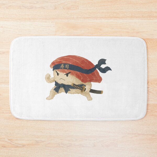 Item preview, Tuna Samurai - Angry Sushi Warrior Character designed and sold by medicalkinoko.