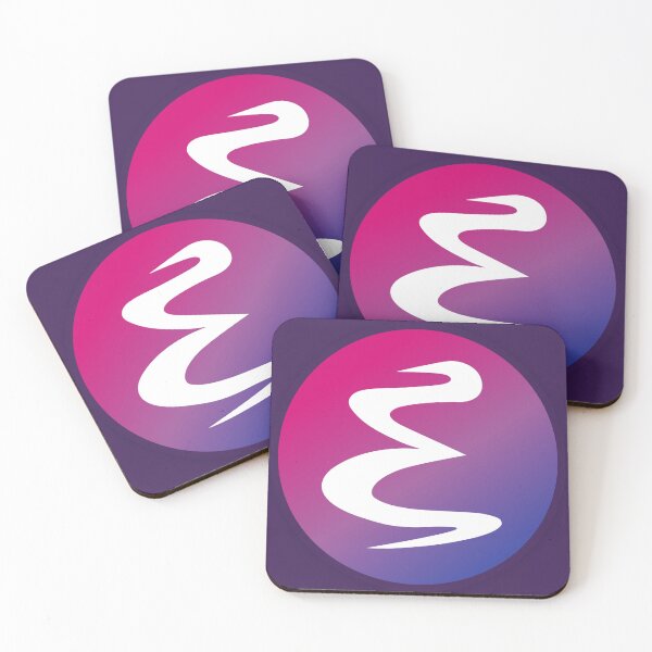 Item preview, Emacs logo, Bi pride colors designed and sold by tomenzgg.