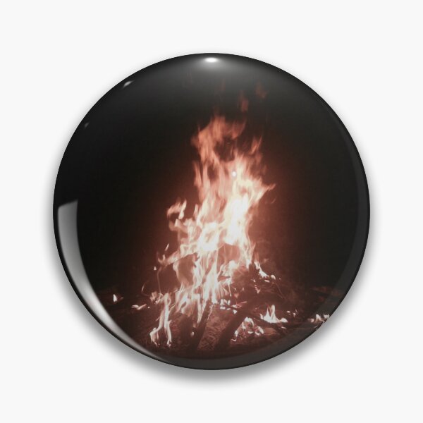 Item preview, Abstract Bonfire Flame Night | Australian Fine Art Fire Photo designed and sold by SouthernXStudio.