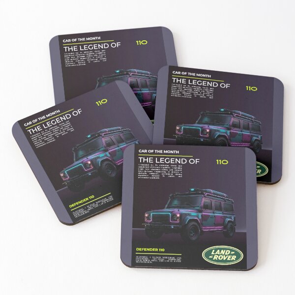 Item preview, Night City Style Land Rover Defender 110 designed and sold by Dimensionality.