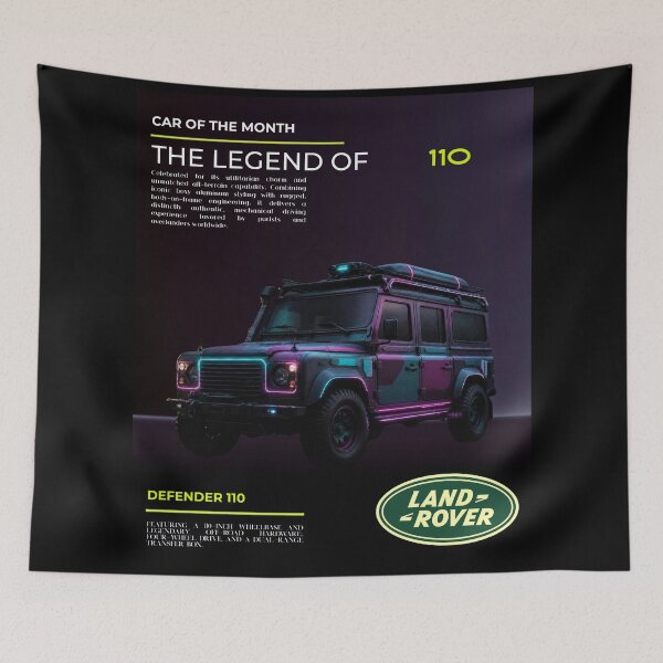 Item preview, Night City Style Land Rover Defender 110 designed and sold by Dimensionality.
