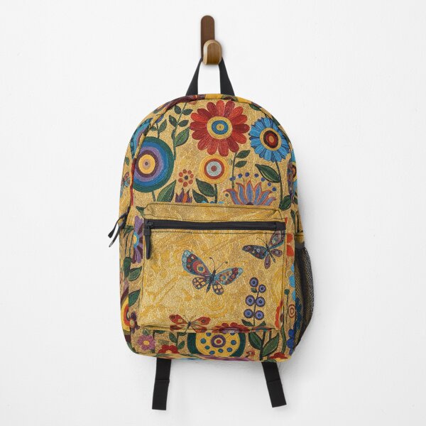 Item preview, Gustav Klimt Flower Garden Gold designed and sold by maniacfitness.