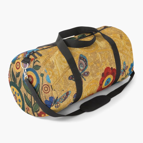 Item preview, Gustav Klimt Flower Garden Gold designed and sold by maniacfitness.