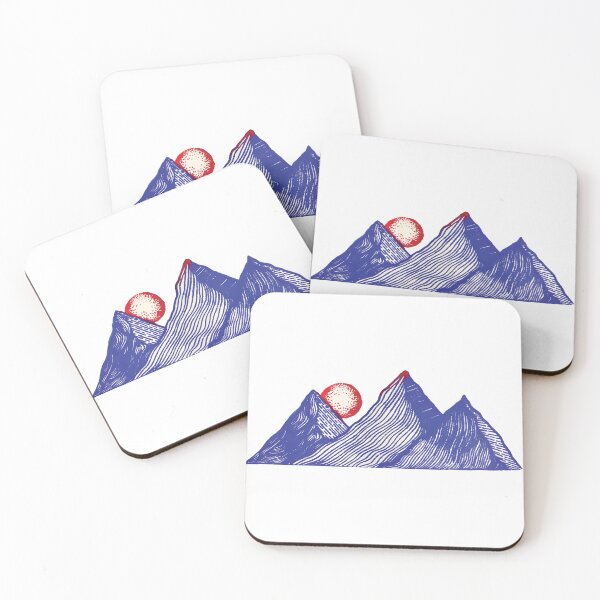 Item preview, Mountains with Sunrise designed and sold by DesignsbyLyd.