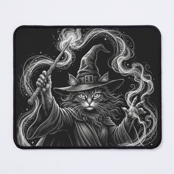 Item preview, Fantasy Cat Wizard Magic Wand designed and sold by legendaryskins.