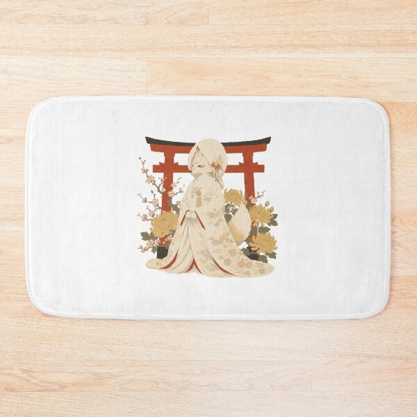 Item preview, Kitsune no Yomeiri - Fox Bride Japanese Folklore Illustration designed and sold by medicalkinoko.
