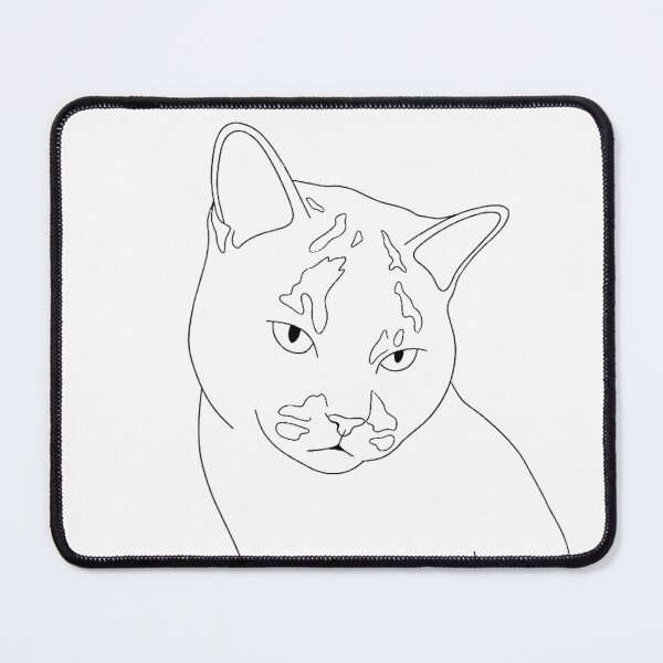 Item preview, Serene Calico Line Art designed and sold by Komatoya.
