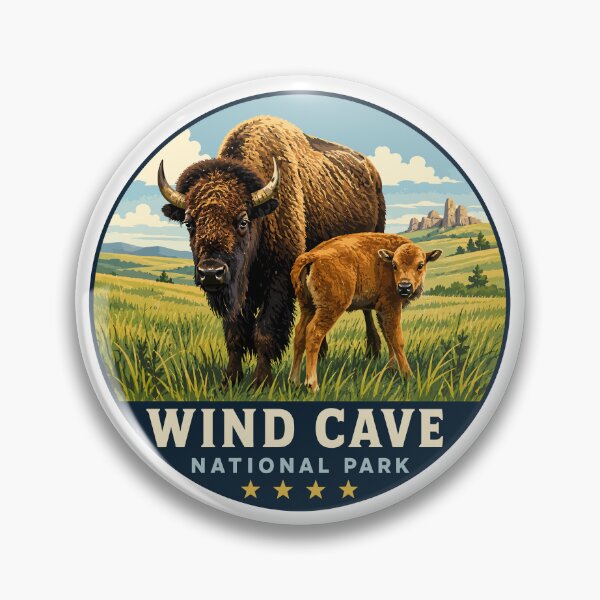 Item preview, Wind Cave National Park South Dakota Bison designed and sold by Gideon Emmerich.