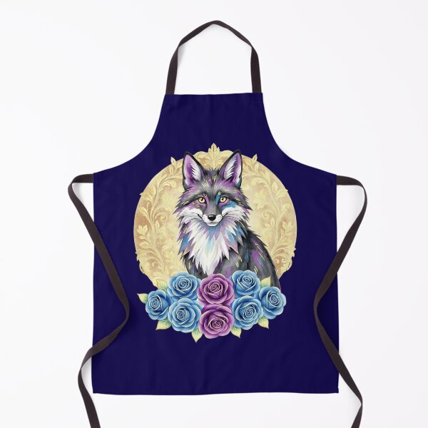 Item preview, Celestial Fox & Moon Roses | Witchy Watercolor Floral designed and sold by Starlett Designs.