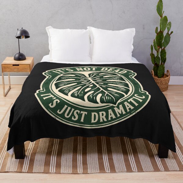 Item preview, Dramatic Monstera Leaf Funny Plant Parent Graphic designed and sold by SplashTastic.
