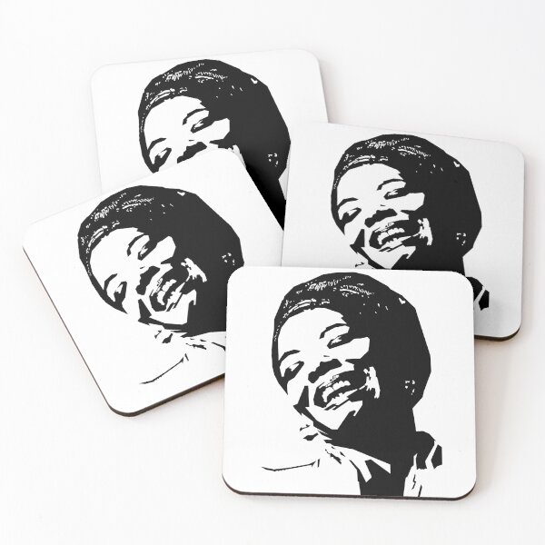 Item preview, Maya Angelou in White designed and sold by Wahyu Aji Sadewa.