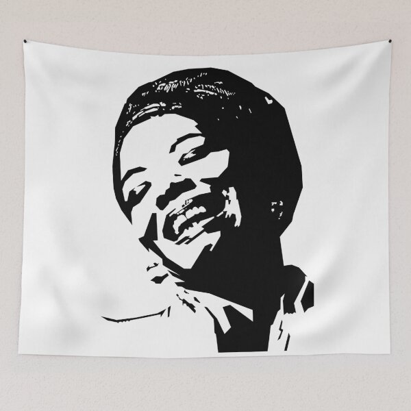 Item preview, Maya Angelou in White designed and sold by Wahyu Aji Sadewa.