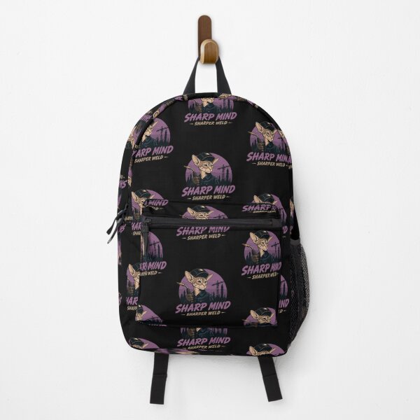 Item preview, Oriental Shorthair Cat – Sharp Mind Sharper Weld Retro Sunset designed and sold by RusticMeadow.